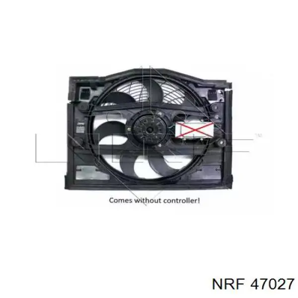 Difusor do radiador de esfriamento, montado com motor e roda de aletas NRF 47027 preço, a partir de 207,04 USD