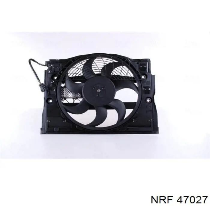 Compre 47027 NRF Difusor do radiador de esfriamento, montado com motor e roda de aletas