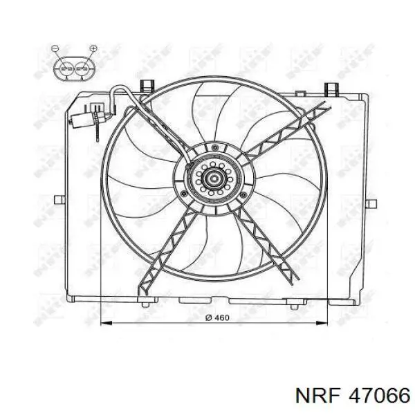 Compre 0015003093 Mercedes Difusor do radiador de esfriamento, montado com motor e roda de aletas