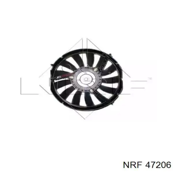 Ventilador elétrico de aparelho de ar condicionado montado (motor + roda de aletas) NRF 47206 preço, a partir de 111,94 USD
