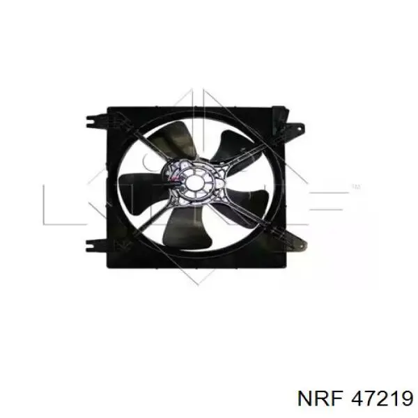 Difusor do radiador de esfriamento, montado com motor e roda de aletas 96553375 General Motors