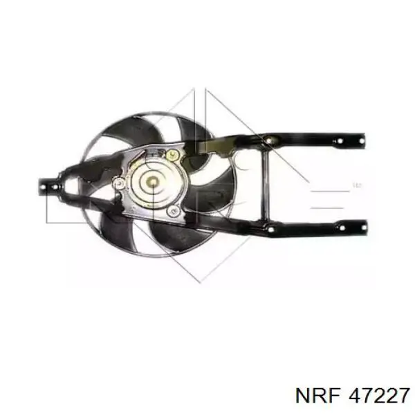 Compre 47227 NRF Ventilador elétrico de esfriamento montado (motor + roda de aletas)