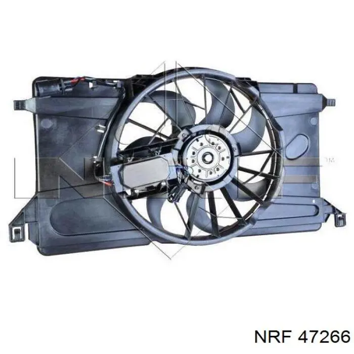 Compre Z60115025H Mazda Difusor do radiador de esfriamento, montado com motor e roda de aletas