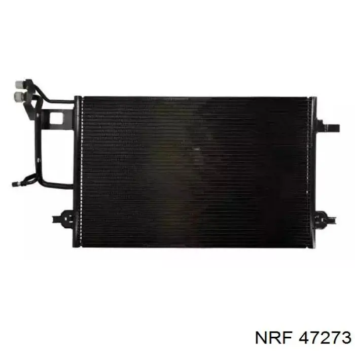 Compre 47273 NRF Difusor do radiador de aparelho de ar condicionado, montado com roda de aletas e o motor
