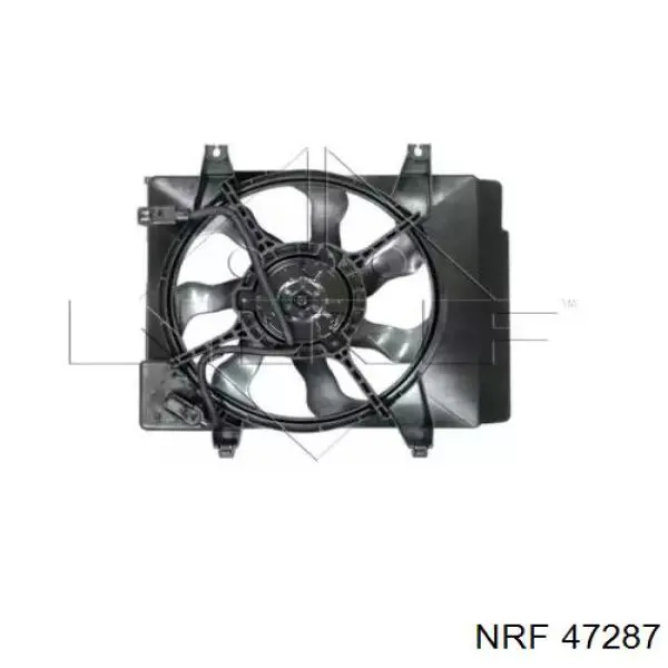 Difusor do radiador de esfriamento, montado com motor e roda de aletas NRF 47287 preço, a partir de 76,75 USD