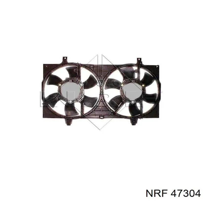 Difusor do radiador de esfriamento, montado com motor e roda de aletas NRF 47304 preço, a partir de 202,43 USD