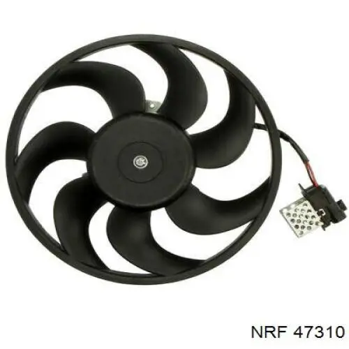 Compre 47310 NRF Ventilador elétrico de esfriamento montado (motor + roda de aletas)