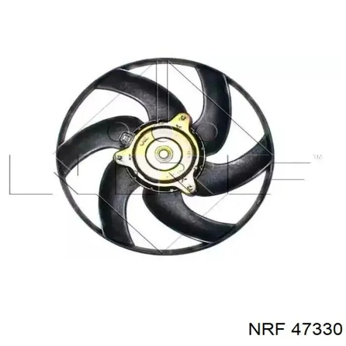 Ventilador elétrico de esfriamento montado (motor + roda de aletas) NRF 47330 preço, a partir de 93,51 USD