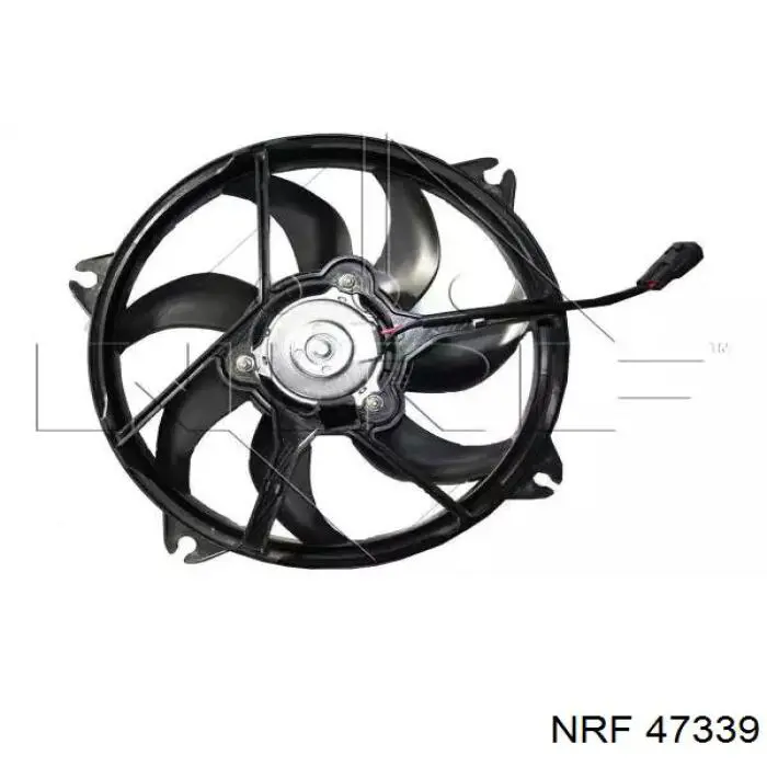 Ventilador elétrico de esfriamento montado (motor + roda de aletas) NRF 47339 preço, a partir de 59,91 USD