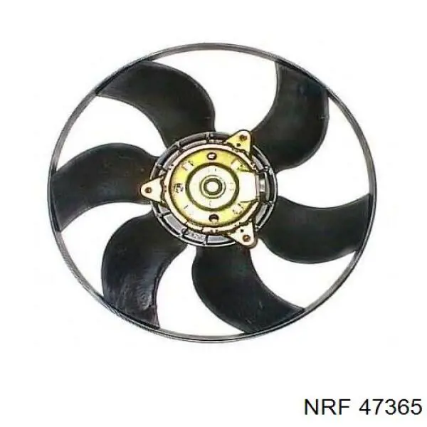 Compre 47365 NRF Difusor do radiador de esfriamento, montado com motor e roda de aletas