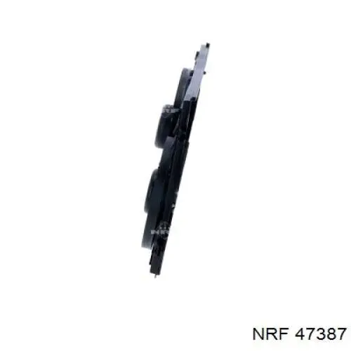 Compre 47387 NRF Difusor do radiador de esfriamento, montado com motor e roda de aletas
