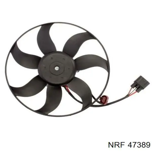 Compre 47389 NRF Ventilador elétrico de esfriamento montado (motor + roda de aletas) esquerdo
