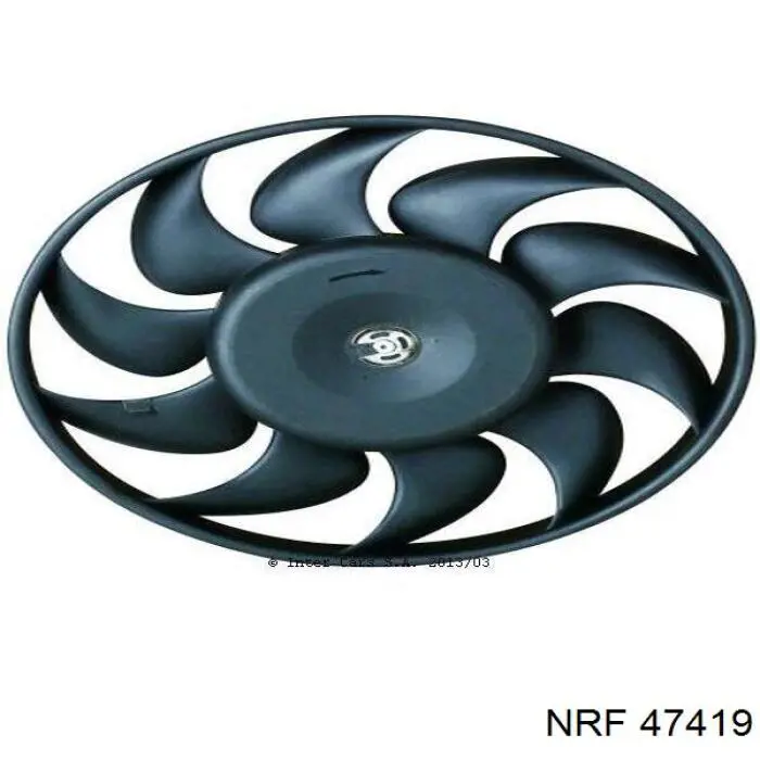 Ventilador elétrico de esfriamento montado (motor + roda de aletas) NRF 47419 preço, a partir de 87,47 USD