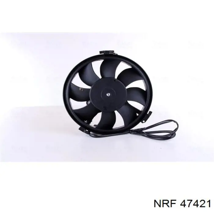 Compre 47421 NRF Ventilador (roda de aletas) do radiador de esfriamento direito