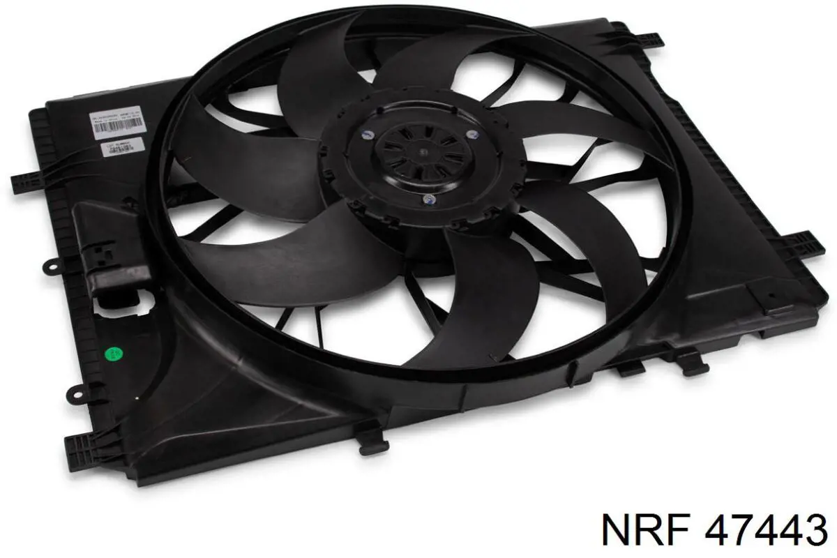 Compre 214815DA1A Nissan/Infiniti Difusor do radiador de esfriamento, montado com motor e roda de aletas