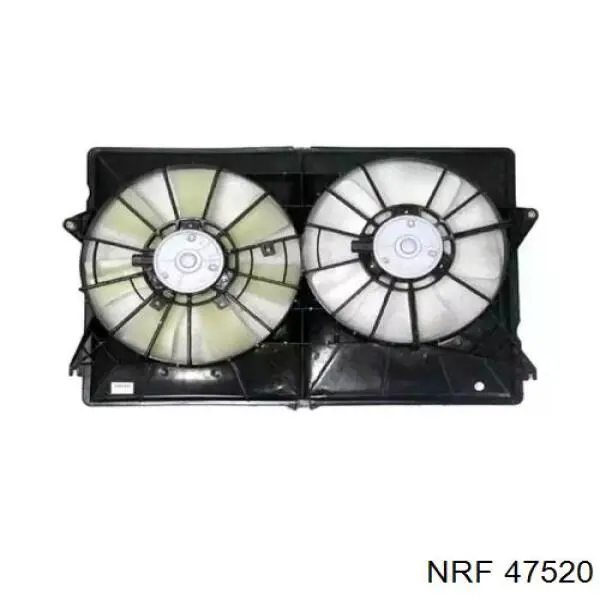 Difusor do radiador de esfriamento, montado com motor e roda de aletas NRF 47520 preço, a partir de 199,08 USD