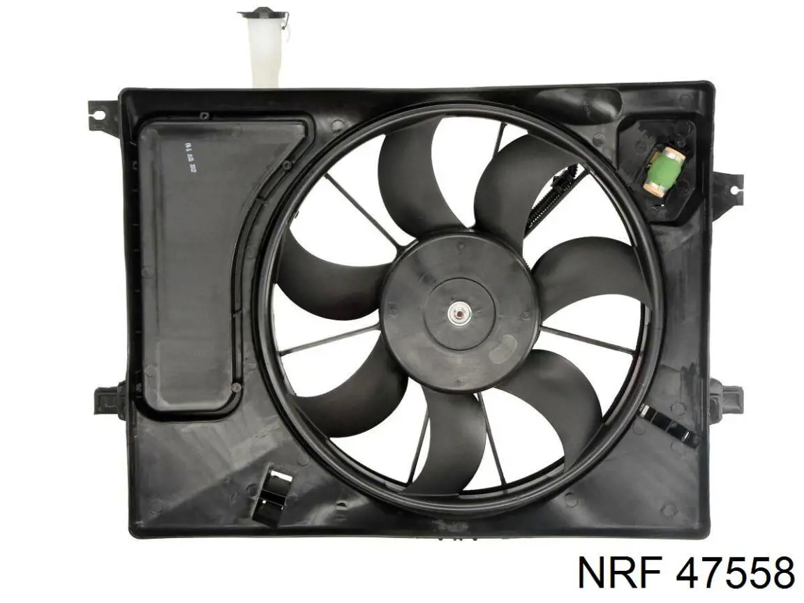 Compre F300432150 Doowon Difusor do radiador de esfriamento, montado com motor e roda de aletas