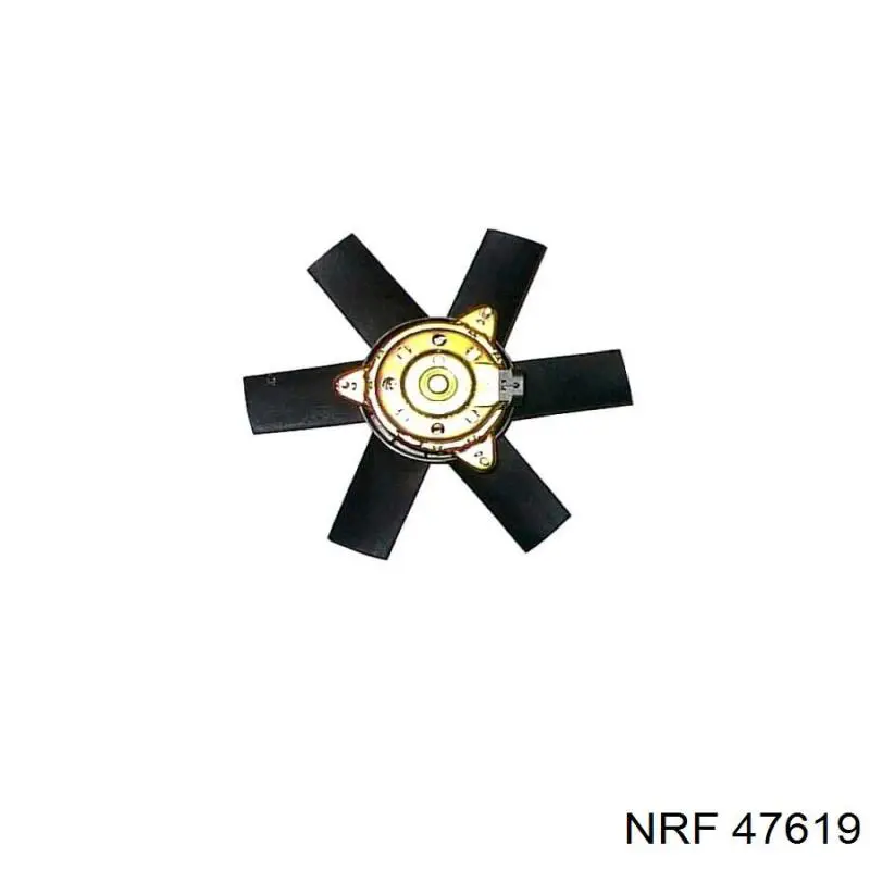 5080050 Autotechteile Ventilador elétrico de esfriamento montado (motor + roda de aletas)