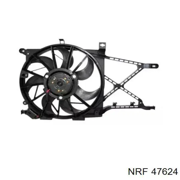 Ventilador elétrico de esfriamento montado (motor + roda de aletas) NRF 47624 preço, a partir de 125,73 USD