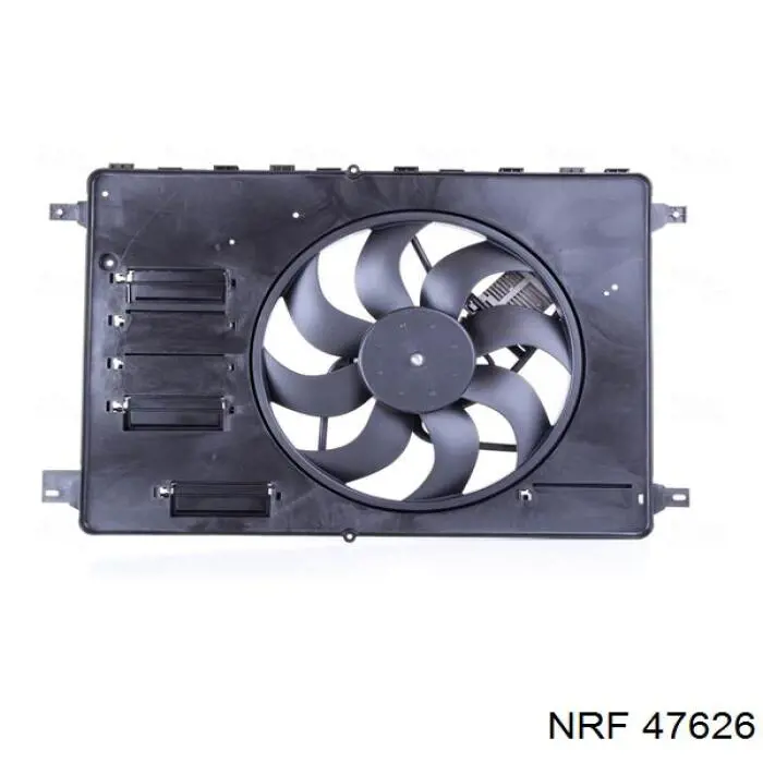 Difusor do radiador de esfriamento, montado com motor e roda de aletas 321923W1 Polcar