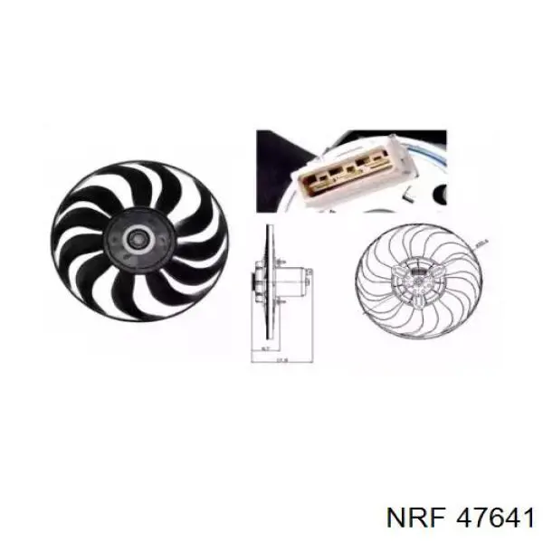Compre 100959455AD VAG Motor de ventilador do sistema de esfriamento