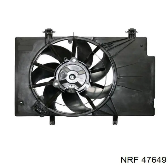 Difusor do radiador de esfriamento, montado com motor e roda de aletas 323823W3 Polcar