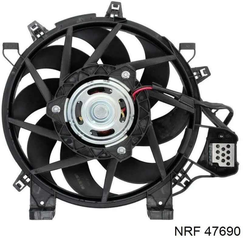 Ventilador elétrico de esfriamento montado (motor + roda de aletas) NRF 47690 preço, a partir de 80,16 USD