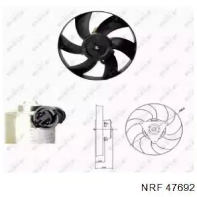 6K0959455AA VAG Motor de ventilador do sistema de esfriamento