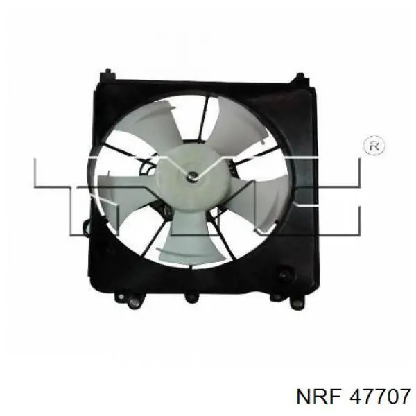 Difusor do radiador de esfriamento EV0130380 Jdeus