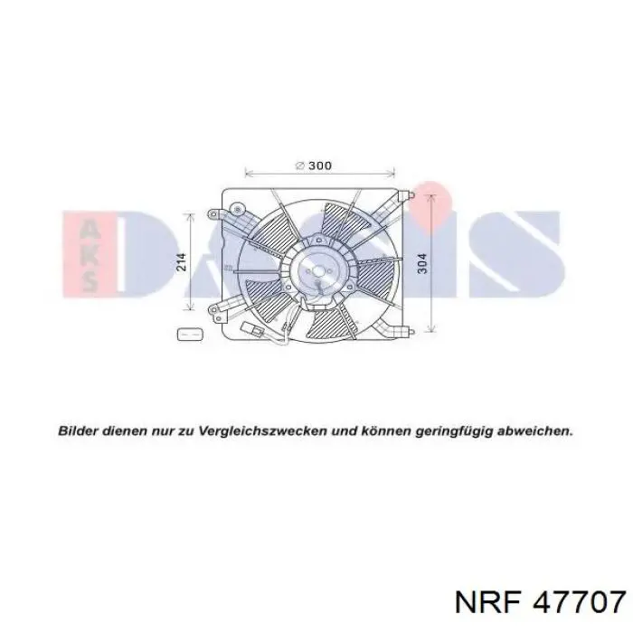 Difusor do radiador de esfriamento Jdeus EV0130380