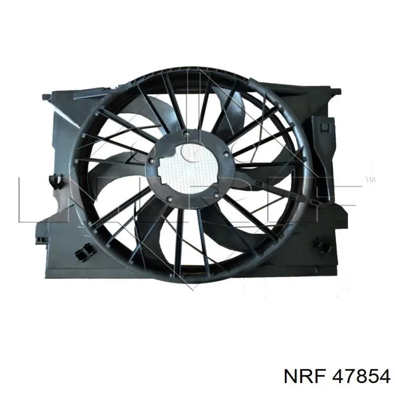 Difusor do radiador de esfriamento, montado com motor e roda de aletas NRF 47854 preço, a partir de 158,34 USD