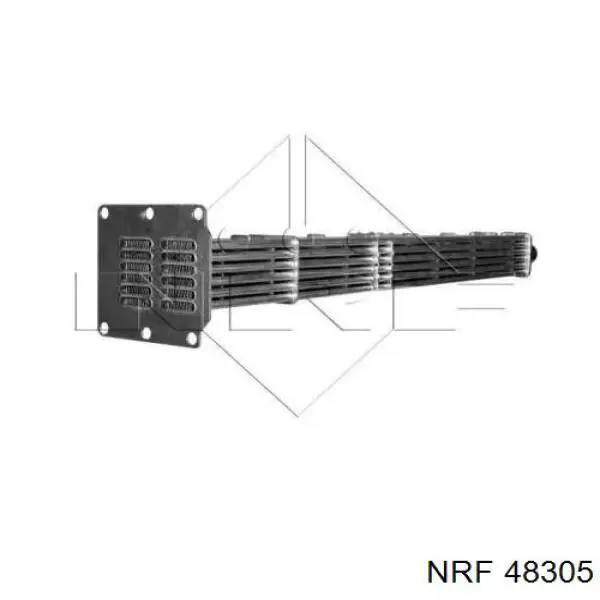 Radiador do sistema EGR de recirculação dos gases de escape 51081007273 MAN