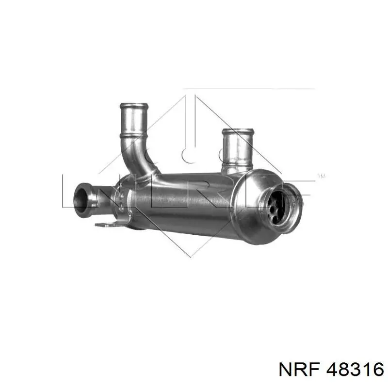 Compre 989274 Nissens Radiador do sistema EGR de recirculação dos gases de escape