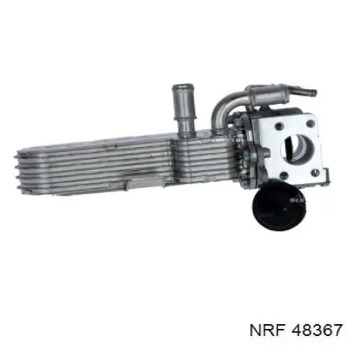 Radiador do sistema EGR de recirculação dos gases de escape 38131048 AND