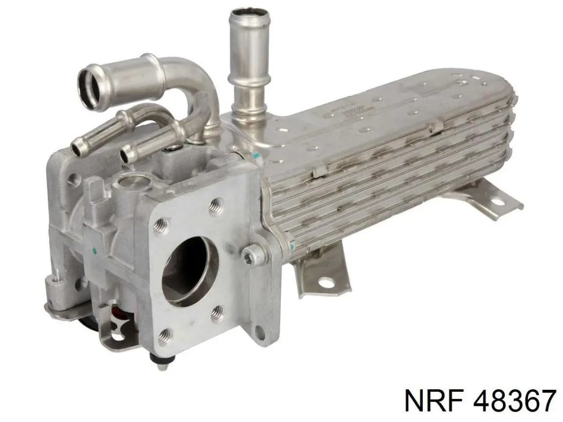 Radiador do sistema EGR de recirculação dos gases de escape 38131048 AND