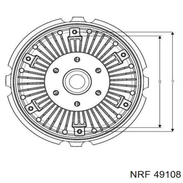 Acoplamento viscoso de ventilador de esfriamento Beru LK116 preço, a partir de 501,17 USD