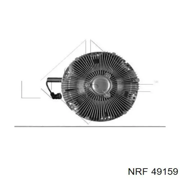 4702000722 Mercedes Acoplamento viscoso de ventilador de esfriamento