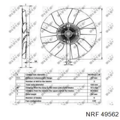 Acoplamento viscoso de ventilador de esfriamento VAG 2D0121301 preço, a partir de 92,86 USD