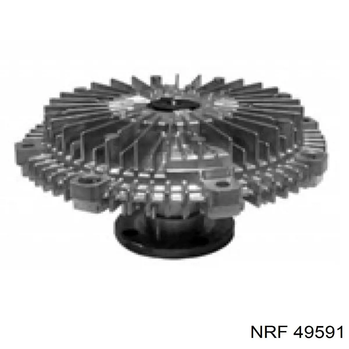 Acoplamento viscoso de ventilador de esfriamento Q3730060 Q-fix