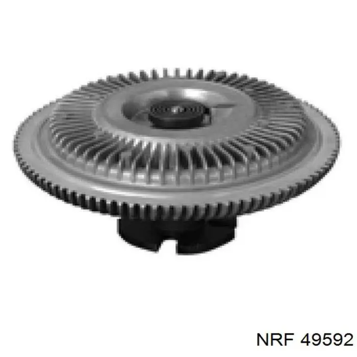 J3241858 Chrysler Acoplamento viscoso de ventilador de esfriamento