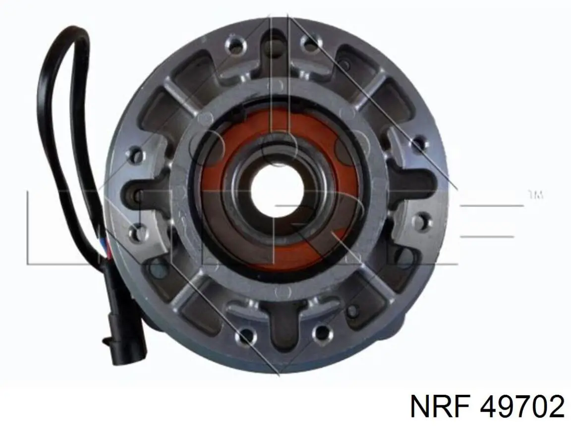 504086465 Iveco Acoplamento viscoso de ventilador de esfriamento