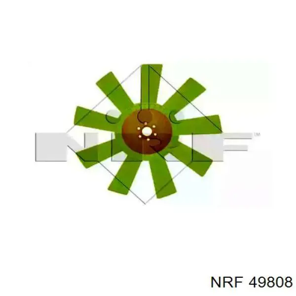 49808 NRF Acoplamento viscoso de ventilador de esfriamento