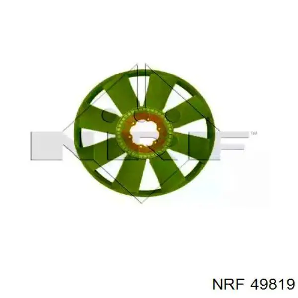 Compre 49819 NRF Ventilador (roda de aletas) do radiador de esfriamento