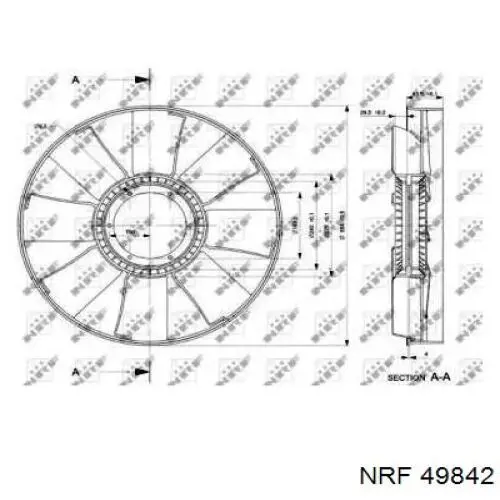 Compre 95985 Auger Acoplamento viscoso de ventilador de esfriamento
