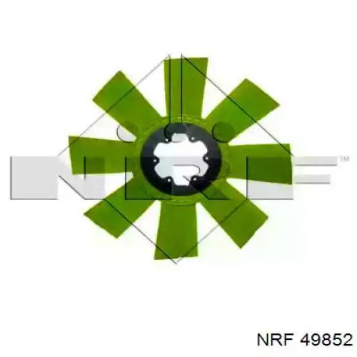 49852 NRF Acoplamento viscoso de ventilador de esfriamento