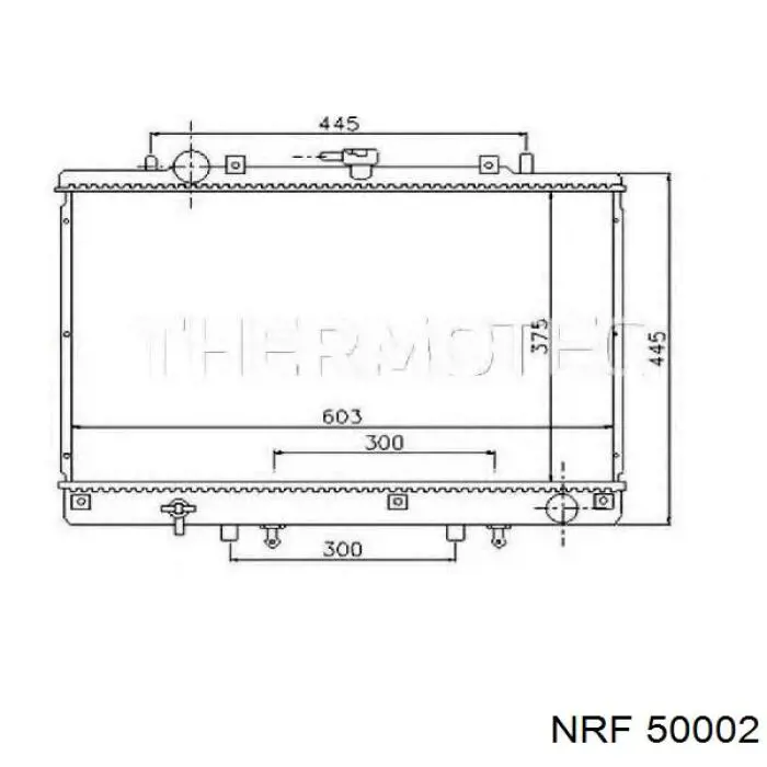 Compre MB660079 Mitsubishi Radiador de esfriamento de motor