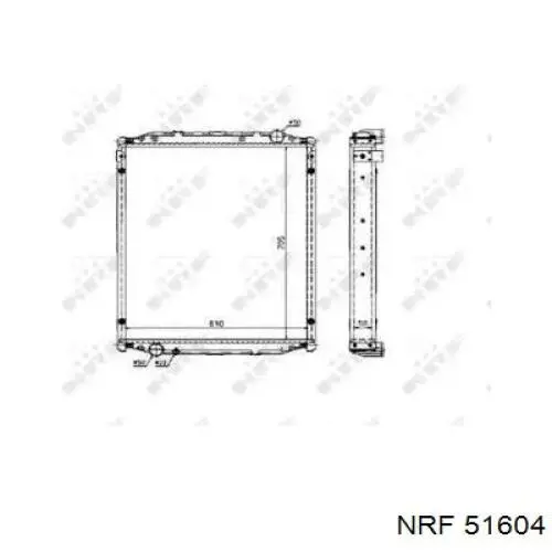 Radiador de esfriamento de motor MAN 85061016007 preço, a partir de 374,54 USD