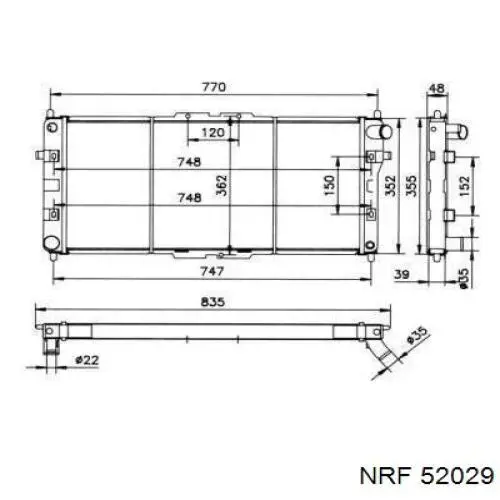 Radiador de esfriamento de motor Polcar 4516087 preço, a partir de 119,99 USD