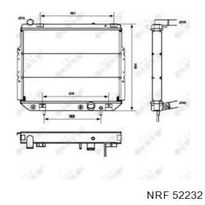 Compre 052079498AB Chrysler Radiador de esfriamento de motor
