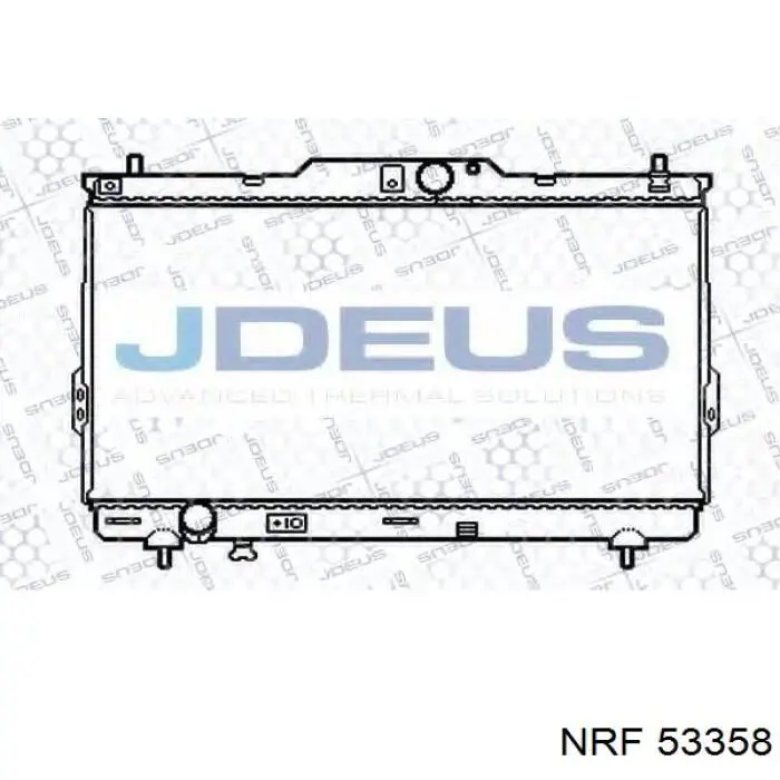 Compre 53358 NRF Radiador de esfriamento de motor